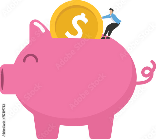 Mutual fund or growing investment, wealth profit growth or earning increase, savings or wealth management, pension fund concept

