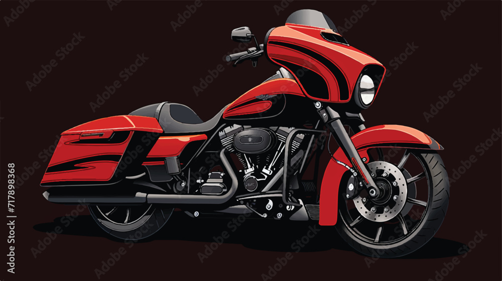 Motorbike illustration vector