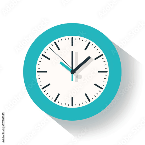 Clock icon illustration vector