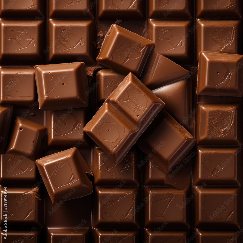 Milk chocolate background Milk chocolate background