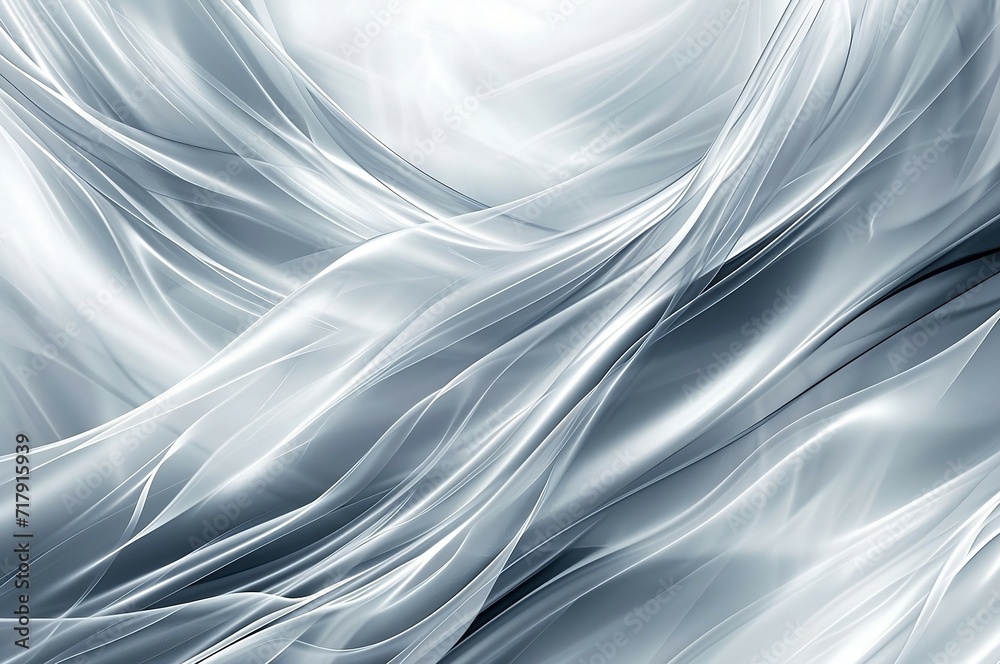 Fototapeta premium Shiny elegant silver abstract background. 