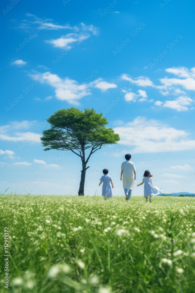 Familiar home scenery, Asian people enjoying time and playing with their families. Familiar home scenery, Asian people enjoying time and playing with their families.