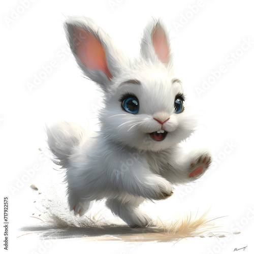 Cute Fluffernox - The Bunny Clipart