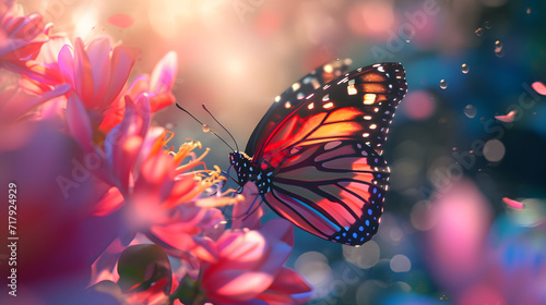 butterfly on flower © john