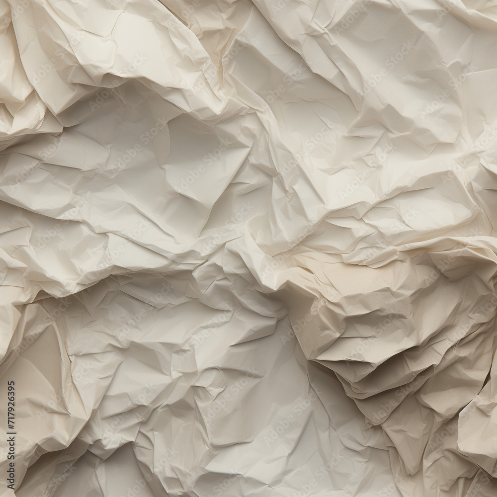 Obraz premium paper blanked crumpled
