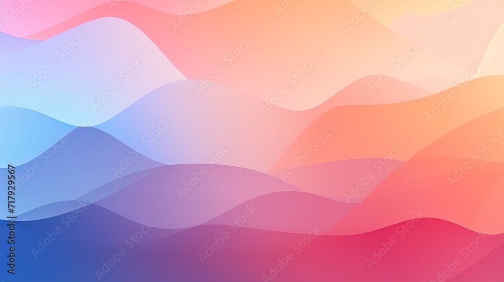 The background is made up of an abstract and colorful gradient pattern