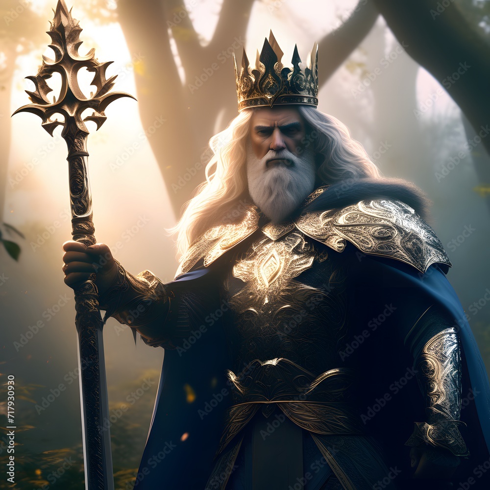 Obraz premium Old King