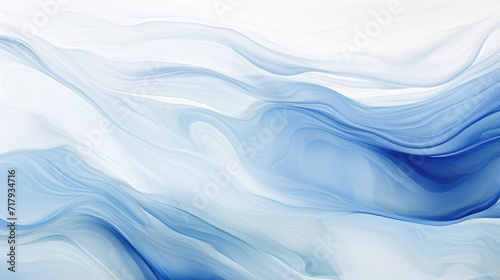abstract watercolor waves design. gentle blue and white swirls perfect for calm backgrounds, creative projects, and peaceful decor themes