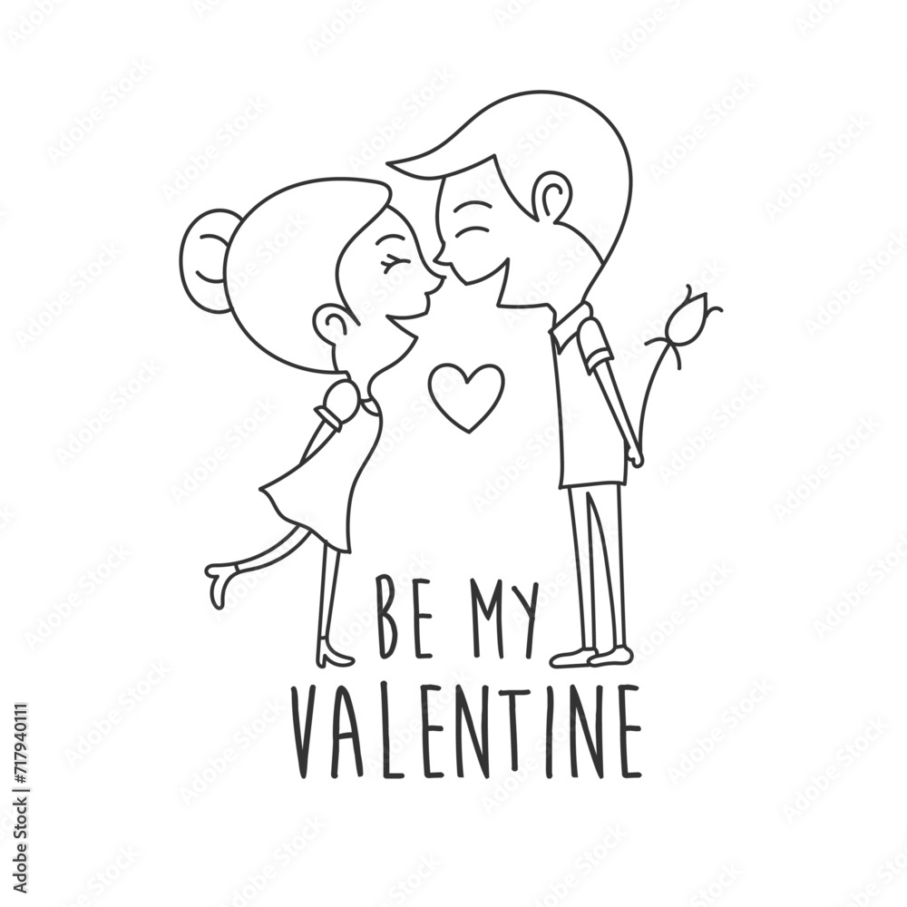 Be My Valentine Vector File