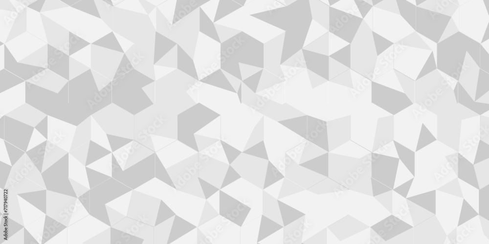 Abstract geometric background vector seamless technology gray and white background. Abstract geometric pattern gray Polygon Mosaic triangle Background, business and corporate background. Abstract geometric background vector seamless technology gray and white background. Abstract geometric pattern gray Polygon Mosaic triangle Background, business and corporate background.