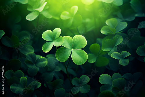 shamrock flower four leaf clover irish rainbow day