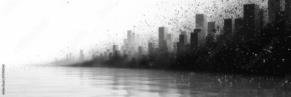 Immerse yourself in the sleek and modern aesthetics of "Exploding 