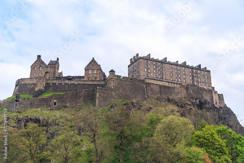 Edinburgh Castle  A Majestic Fortress on the Hill