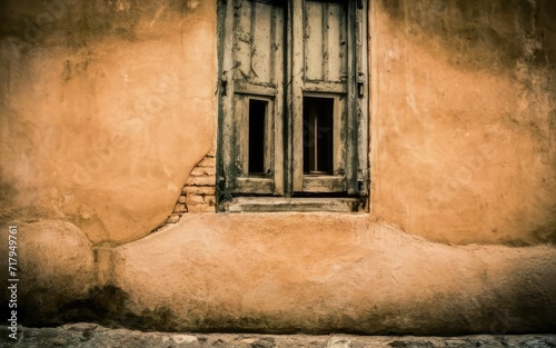 cracked old walls