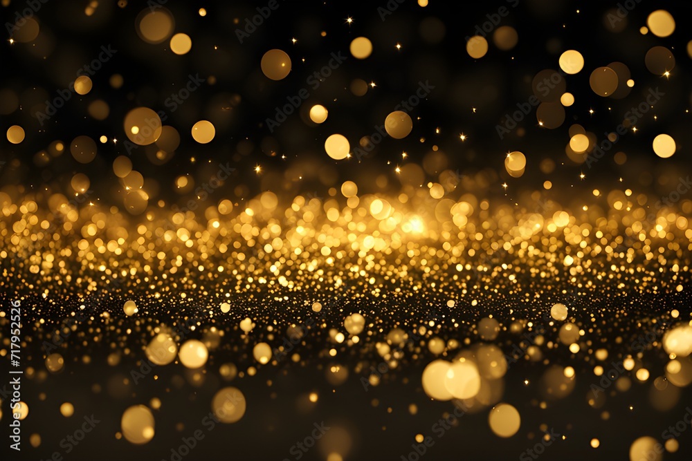 Gold glow particle Gold glow particle