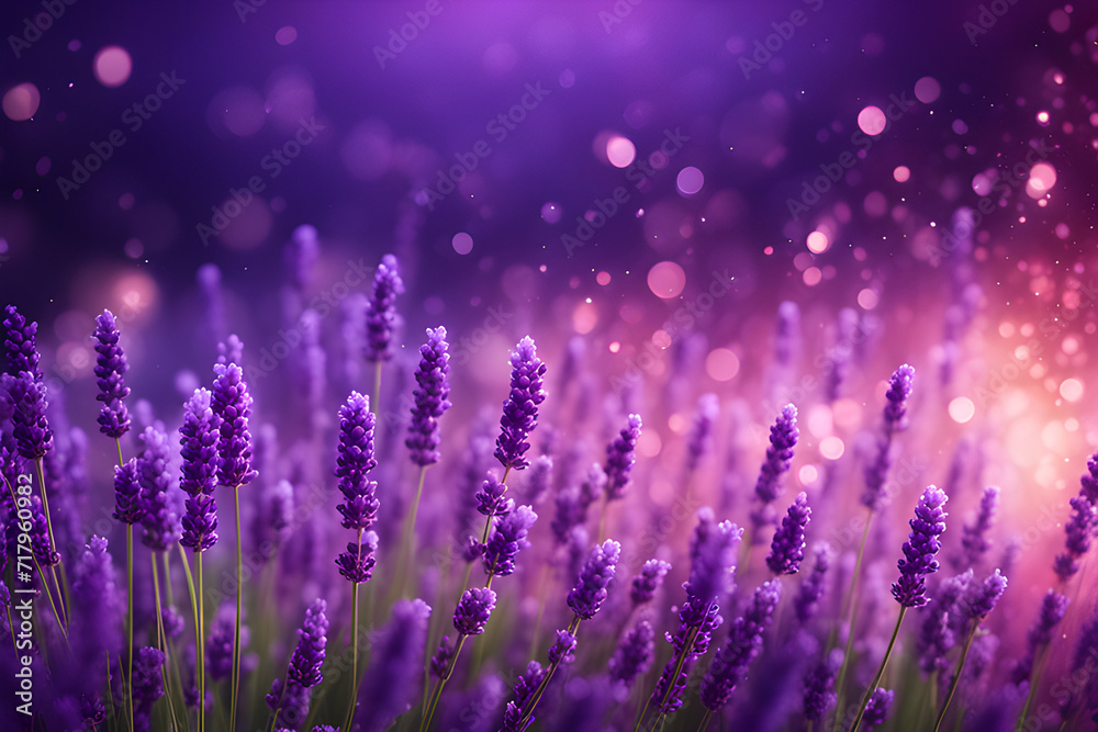 Lavender glow particle Lavender glow particle