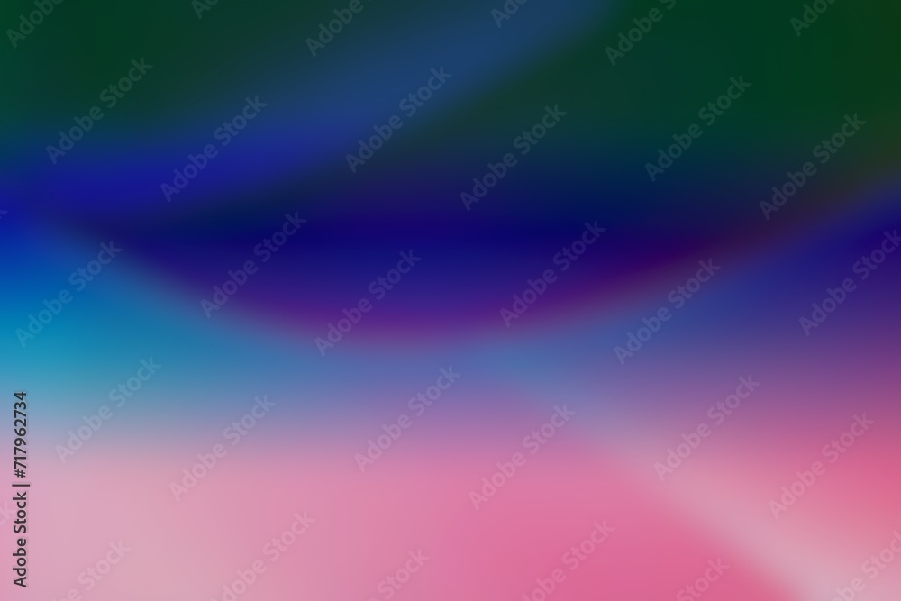 Abstract blurred background image of blue, pink colors gradient used as an illustration. Designing posters or advertisements.