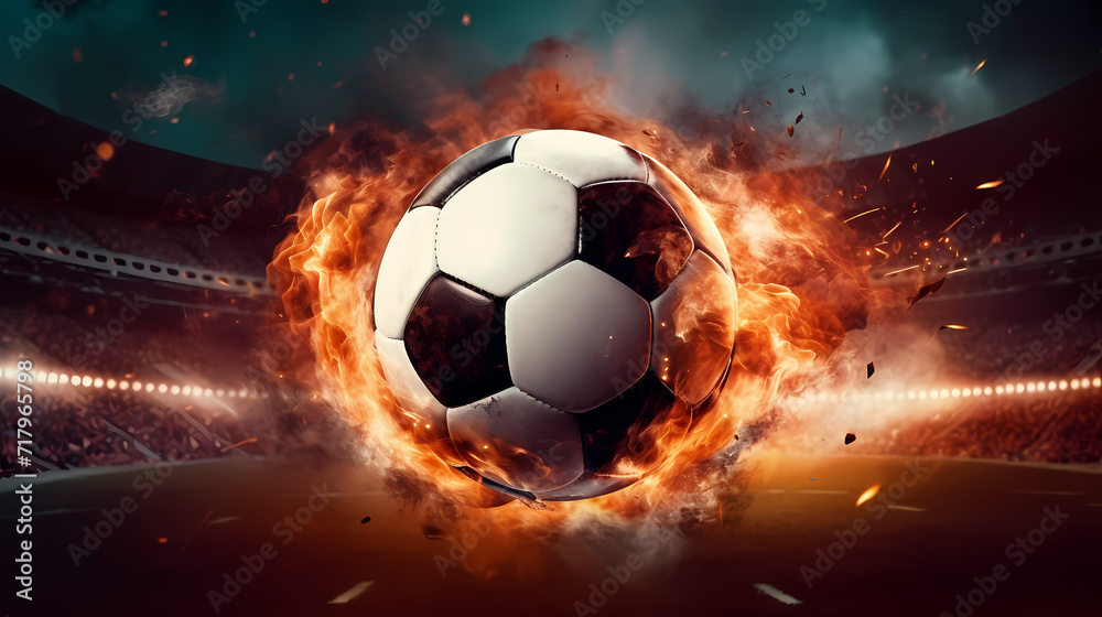 Naklejka premium super bowl background, american football banner