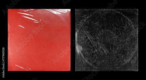 Foto Vinyl Record Album EP Cover Texture Mockup