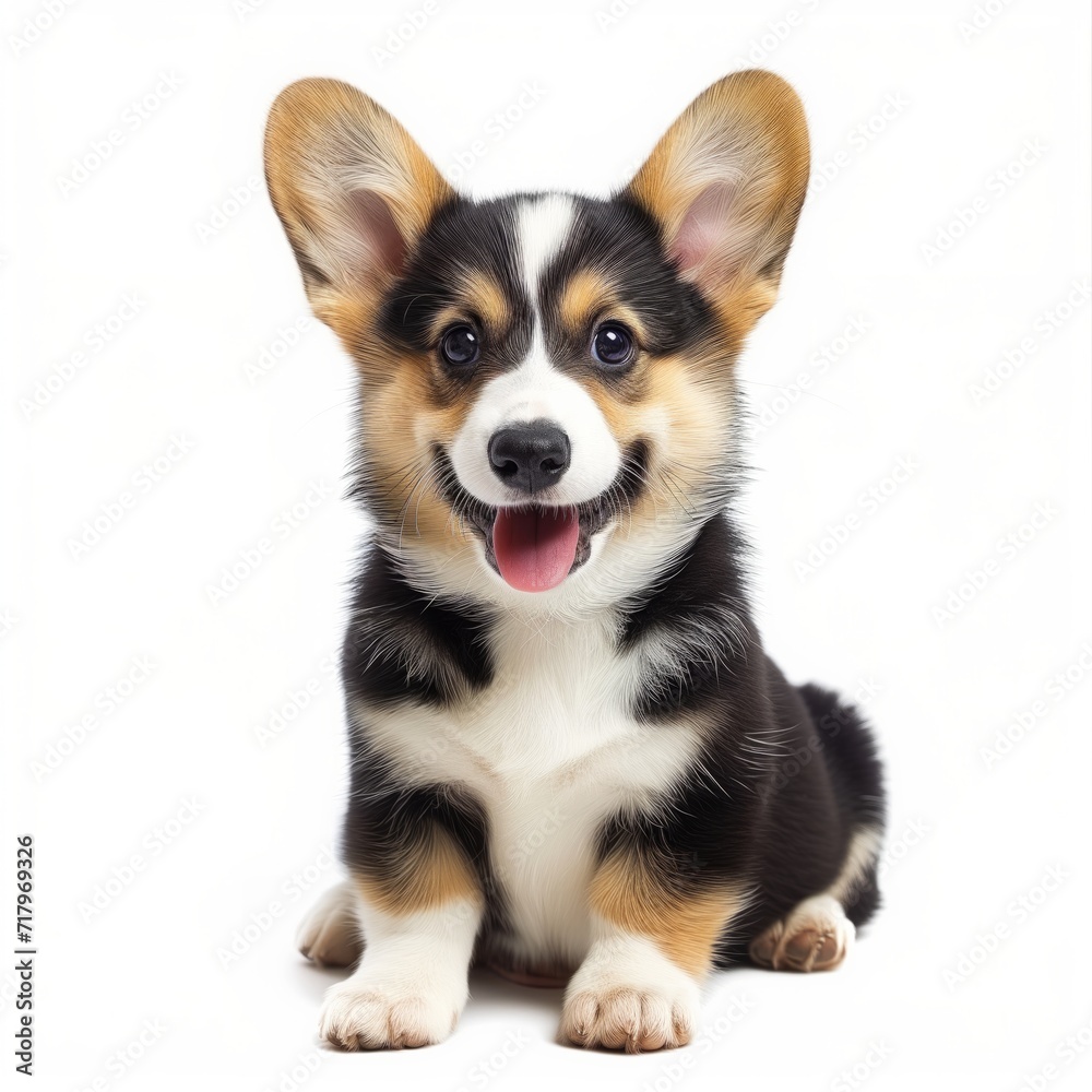 Corgi isolated on white background Corgi isolated on white background