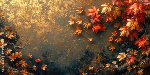 Bronze Autumn Leaves Splendor