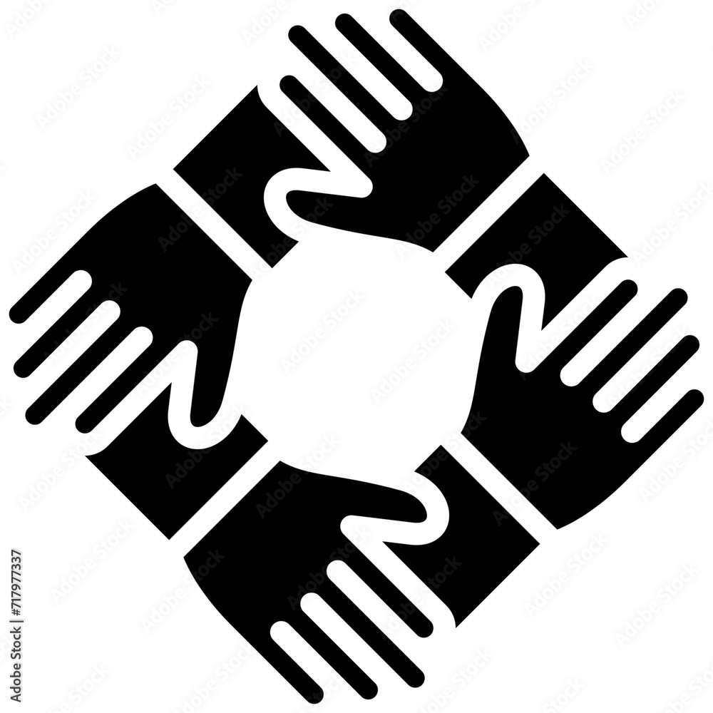 Obraz premium Unity Icon