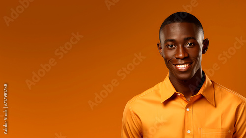 Authentic African Boy Portrait: Genuine Expressions on Solid Background for Commercial Use © ZEKINDIGITAL