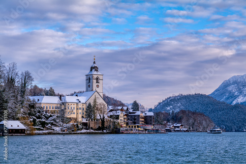 Obraz na płótnie St. Wolfgang am Wolfgangsee w salonie
