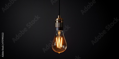 Wallpaper Mural Contemporary pendant with old-fashioned bulb. Torontodigital.ca