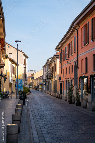 Quadro su tela Via Matteotti a Rho, Milano