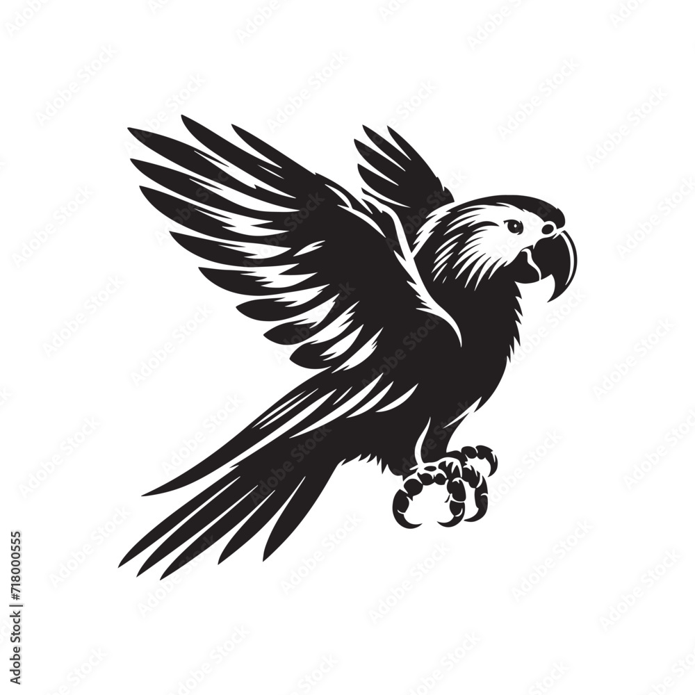Lustrous Flight: Parrot Silhouettes Gleaming with Lustrous Brilliance Against the Canvas of the Sky - Parrot Illustration - Parrot Vector
Lustrous Flight: Parrot Silhouettes Gleaming with Lustrous Brilliance Against the Canvas of the Sky - Parrot Illustration - Parrot Vector