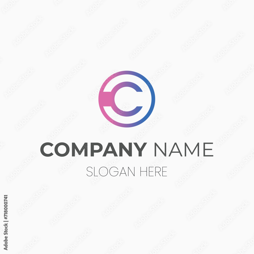 Letter C  logo design