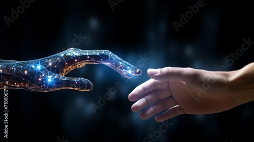 Exploring Human and AI Hands in Symbiotic Connectivity