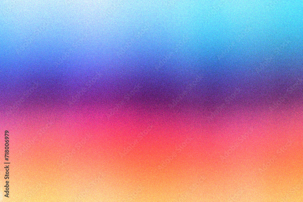 Grainy gradient background. Modern trendy colorful texture with grainy gradient. Blue, red, purple and orange colors. Grainy gradient background. Modern trendy colorful texture with grainy gradient. Blue, red, purple and orange colors.