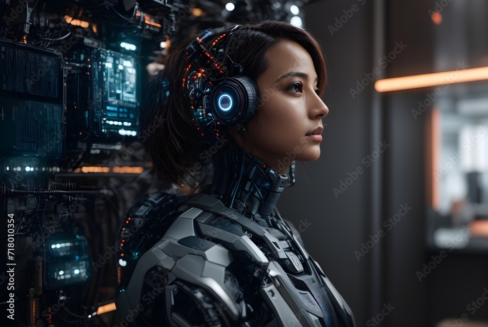 Explore the intricate connections between the human brain and artificial intelligence through a visually stunning representation.
Explore the intricate connections between the human brain and artificial intelligence through a visually stunning representation.