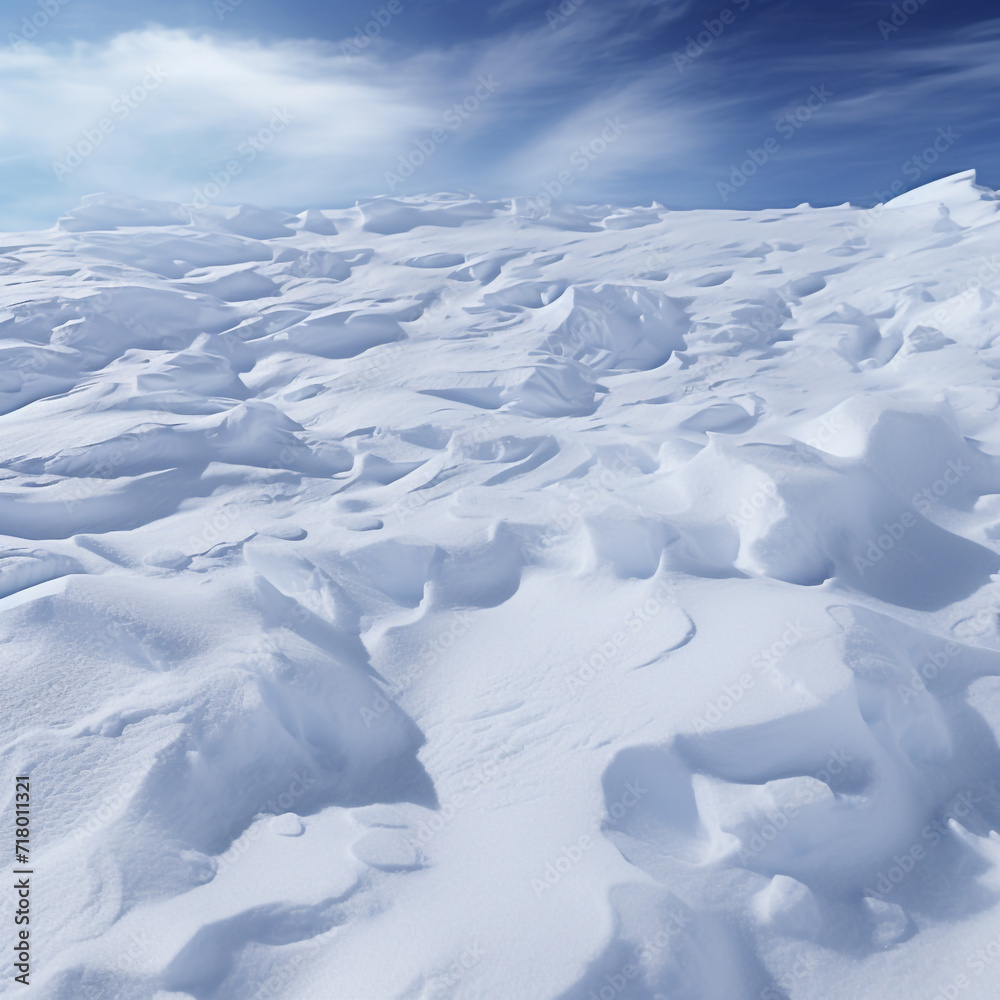 Obraz premium Snow pile texture