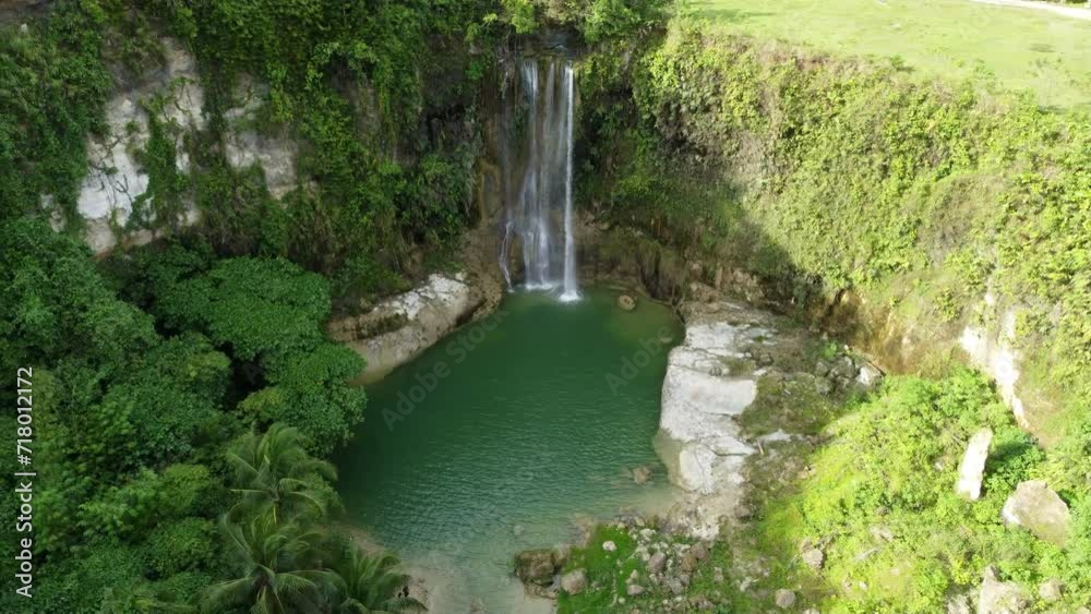 Take off from this magical place, a waterfall with a pond surrounded by jungle. Does it get any better? Take off from this magical place, a waterfall with a pond surrounded by jungle. Does it get any better?