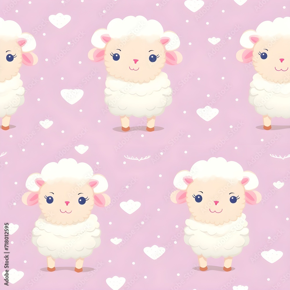 Sheep seamless pattern Sheep seamless pattern