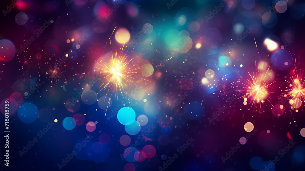 Fireworks background for celebration, holiday celebration concept Fireworks background for celebration, holiday celebration concept