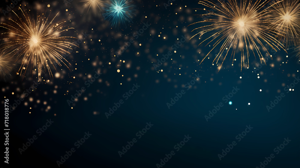 Fireworks background for celebration, holiday celebration concept Fireworks background for celebration, holiday celebration concept