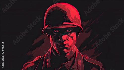 Soldier at World War