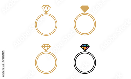 Ring logo, Diamond Ring Logo