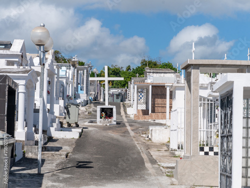 Mausoleum in Sainte Anne, Guadeloupe