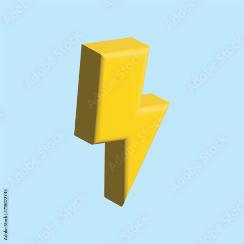 3D vector Lightning