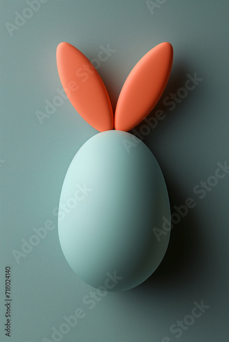 Easter Egg with Bunny Ears © Harry