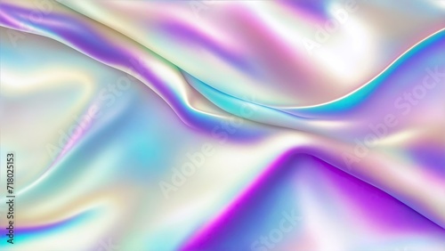 Shiny pearl fabric bright multi-colored fabric Iridescent fabric background