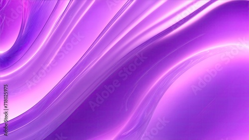 Abstract fluid iridescent holographic neon curved wave background