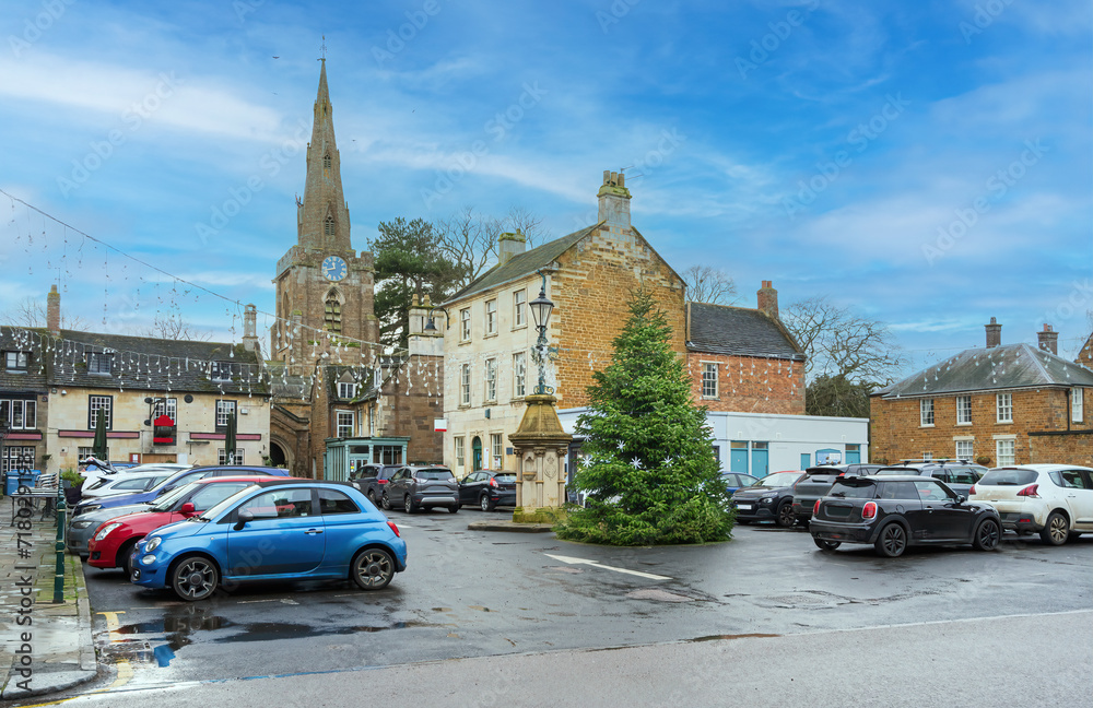 The market town of Uppingham in Rutland The market town of Uppingham in Rutland