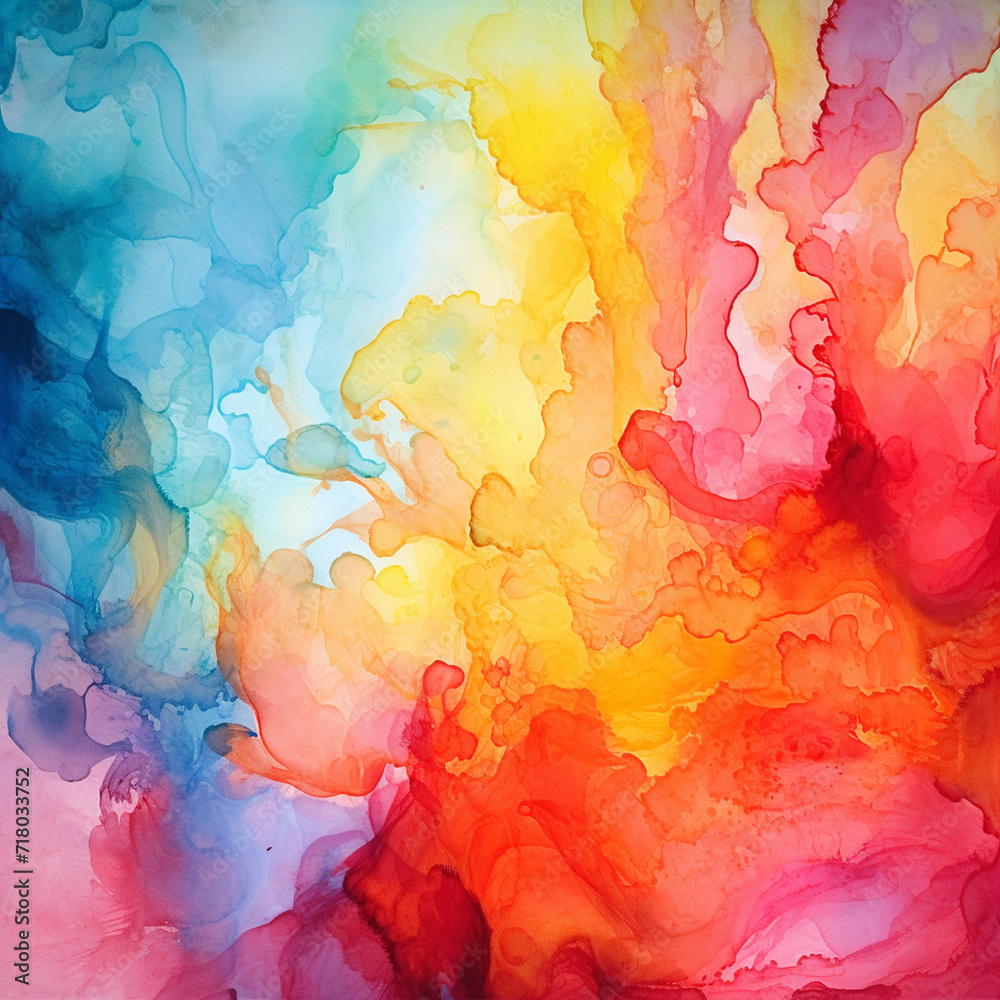 Abstract watercolour inkscape background