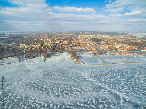 View of Gizycko town from t...